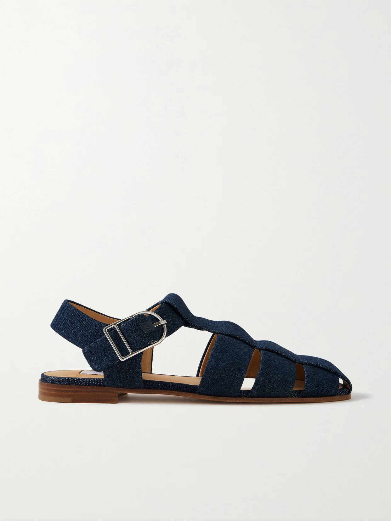 + Net Sustain Lynn Organic Denim Sandals - 1
