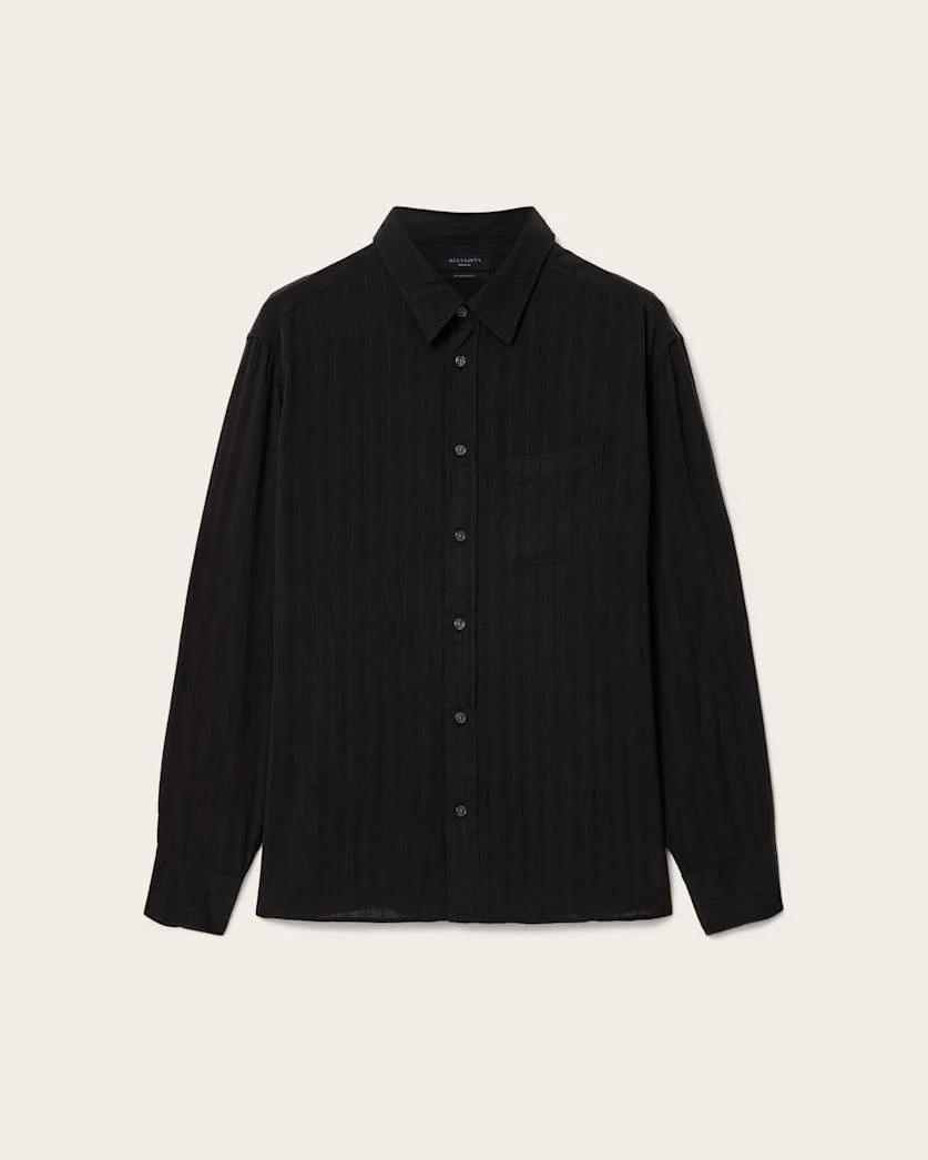 CARLYLE LONG SLEEVE OVERSIZED SHIRT - 1