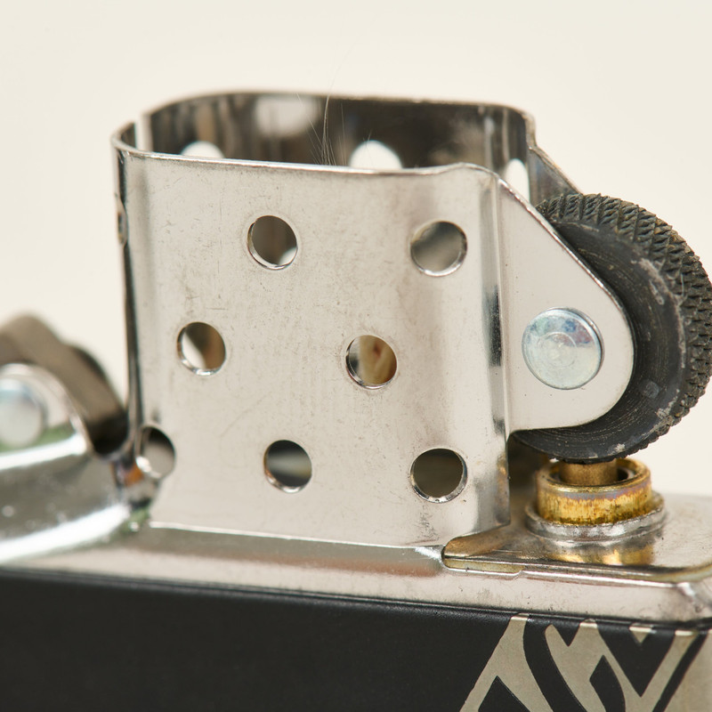 PALACE ZIPPO LIGHTER BLACK / SILVER 7