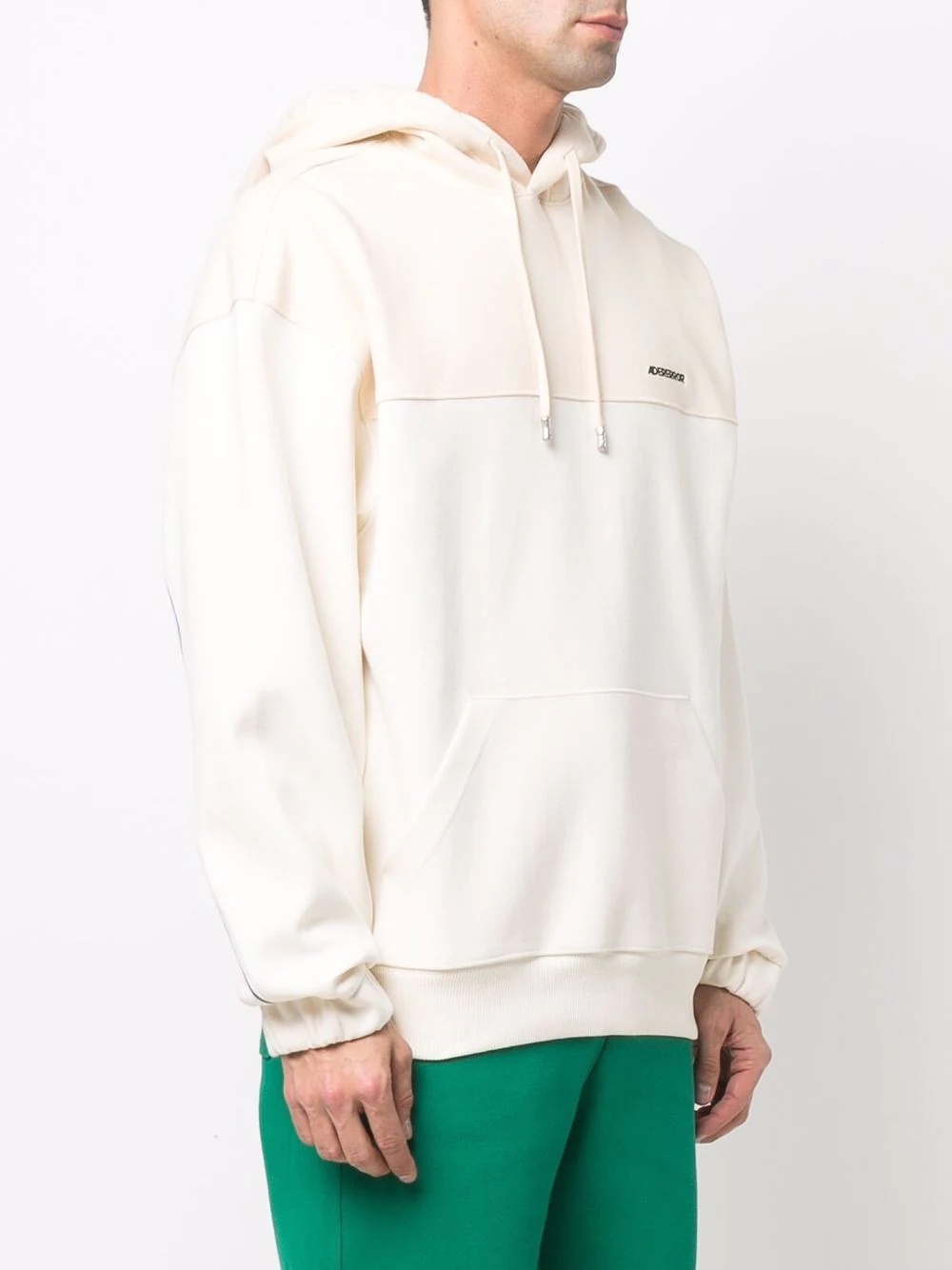 embroidered logo hoodie - 3