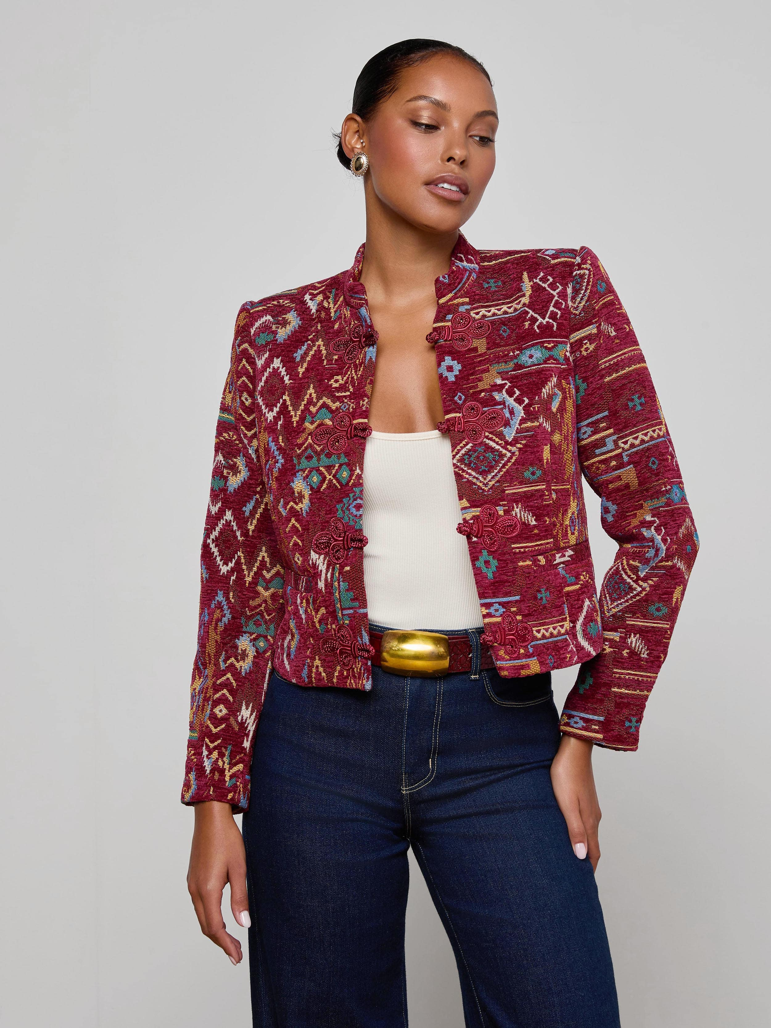 Asha Jacquard Jacket - 2
