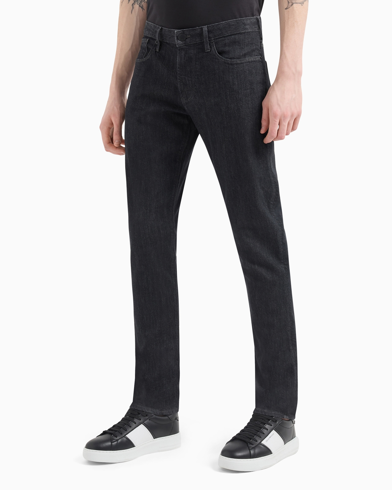 J06 Slim-fit, twill-melange jeans in 10 oz comfort denim - 4