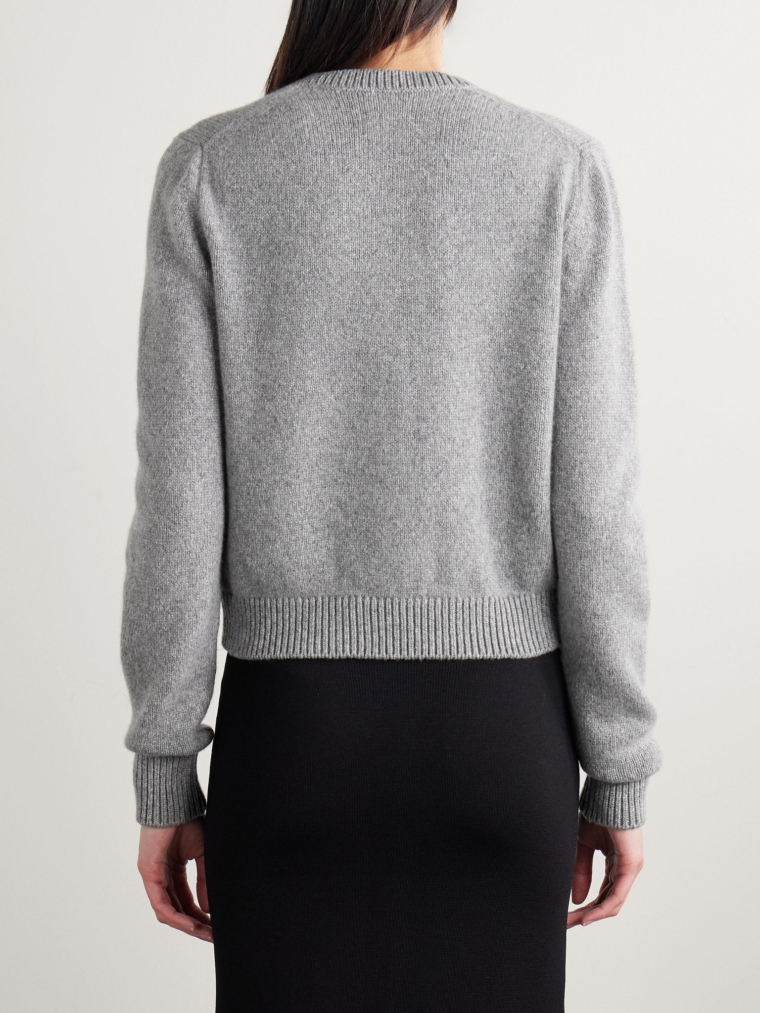 Everheart cashmere cardigan Gray - 3
