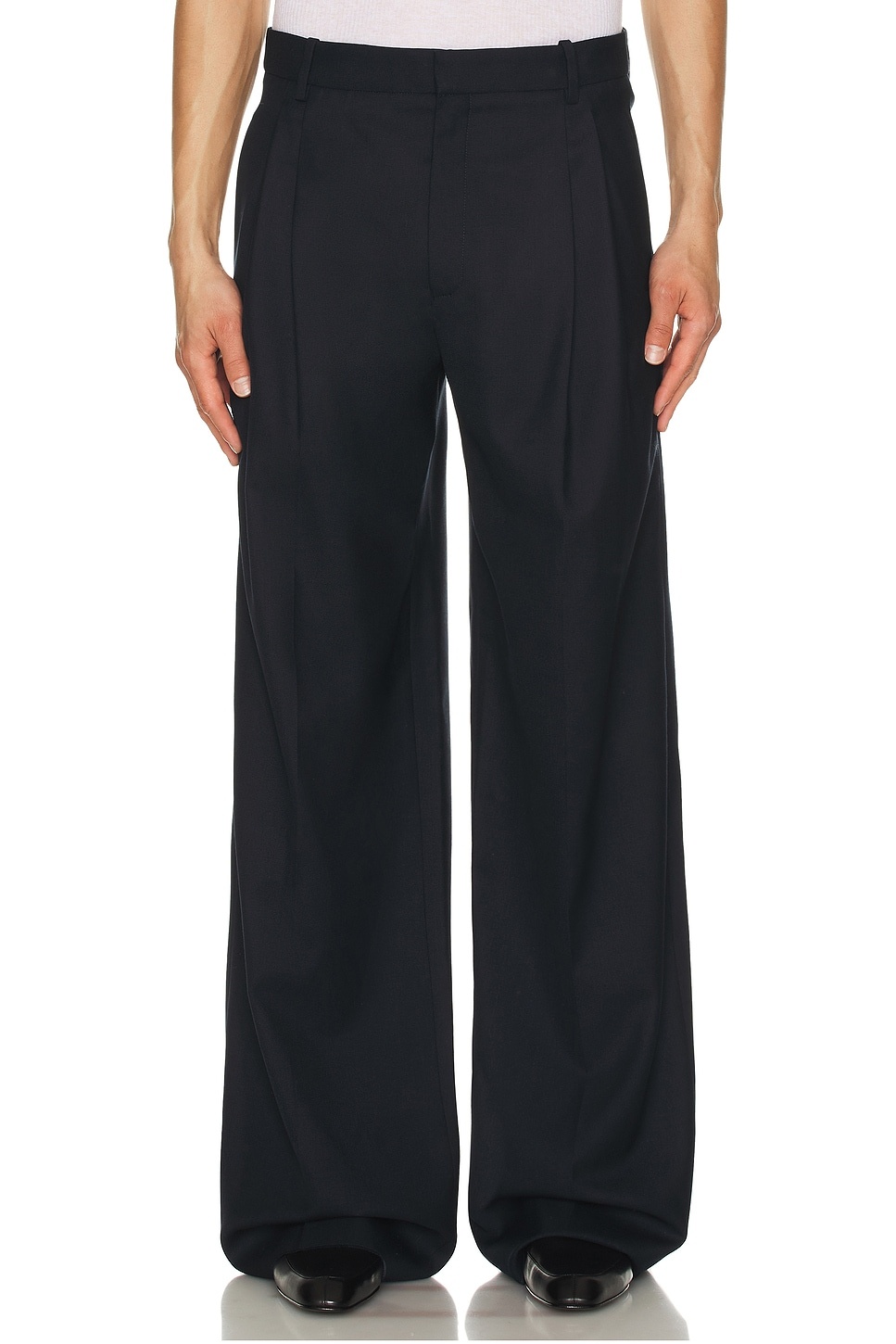 Pantalon Taille Haute 2 Plis Fit Allure - 3