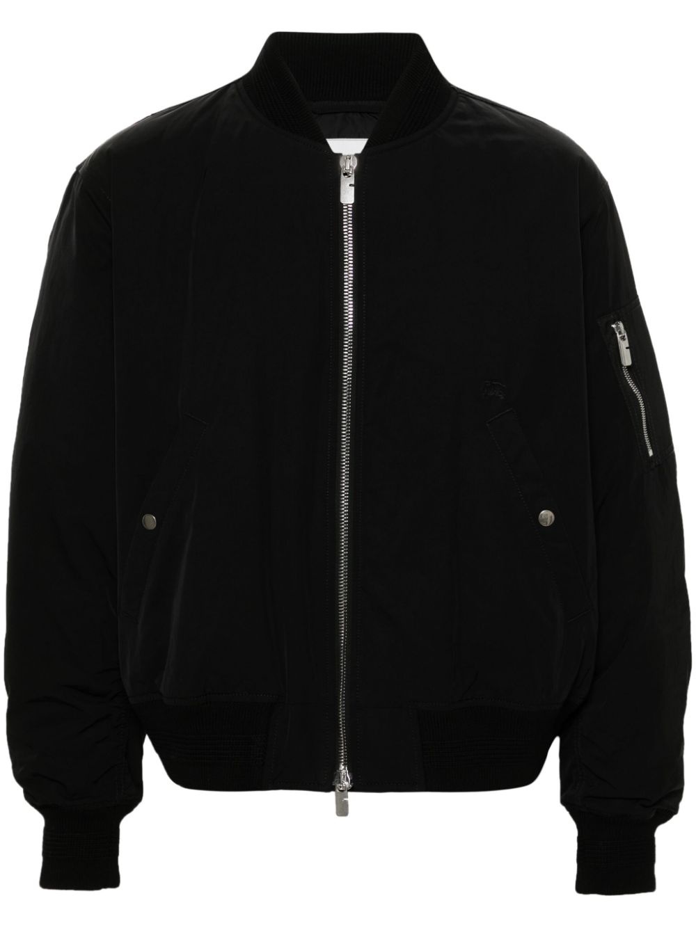 Burberry Nylon and cotton jacket with EKD embroidery