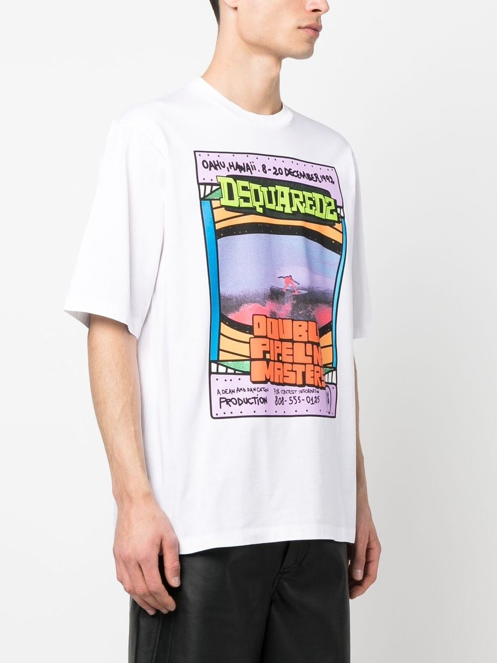 graphic-print cotton T-shirt - 3