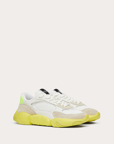 Valentino VALENTINO GARAVANI BUBBLEBACK MESH AND SUEDE SNEAKER outlook