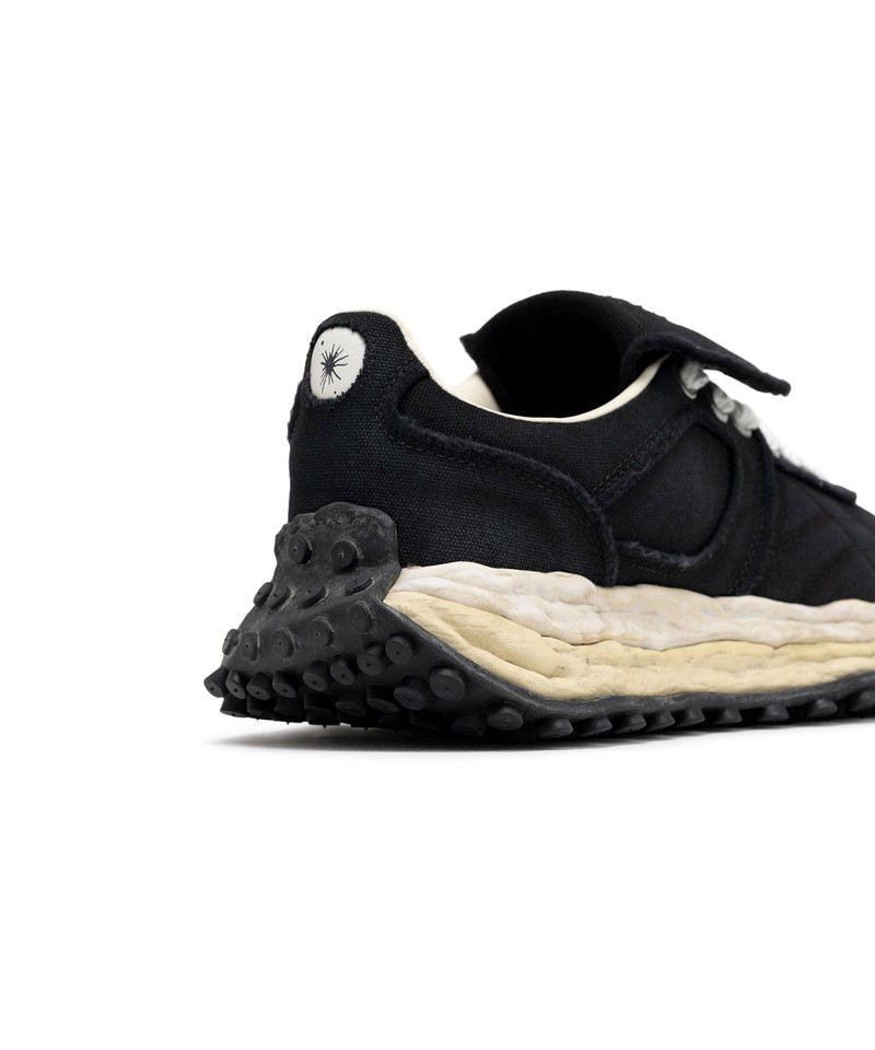 "SCOTT" OG Sole Vintage Effect Embroidered Canvas Low-top Sneaker 10