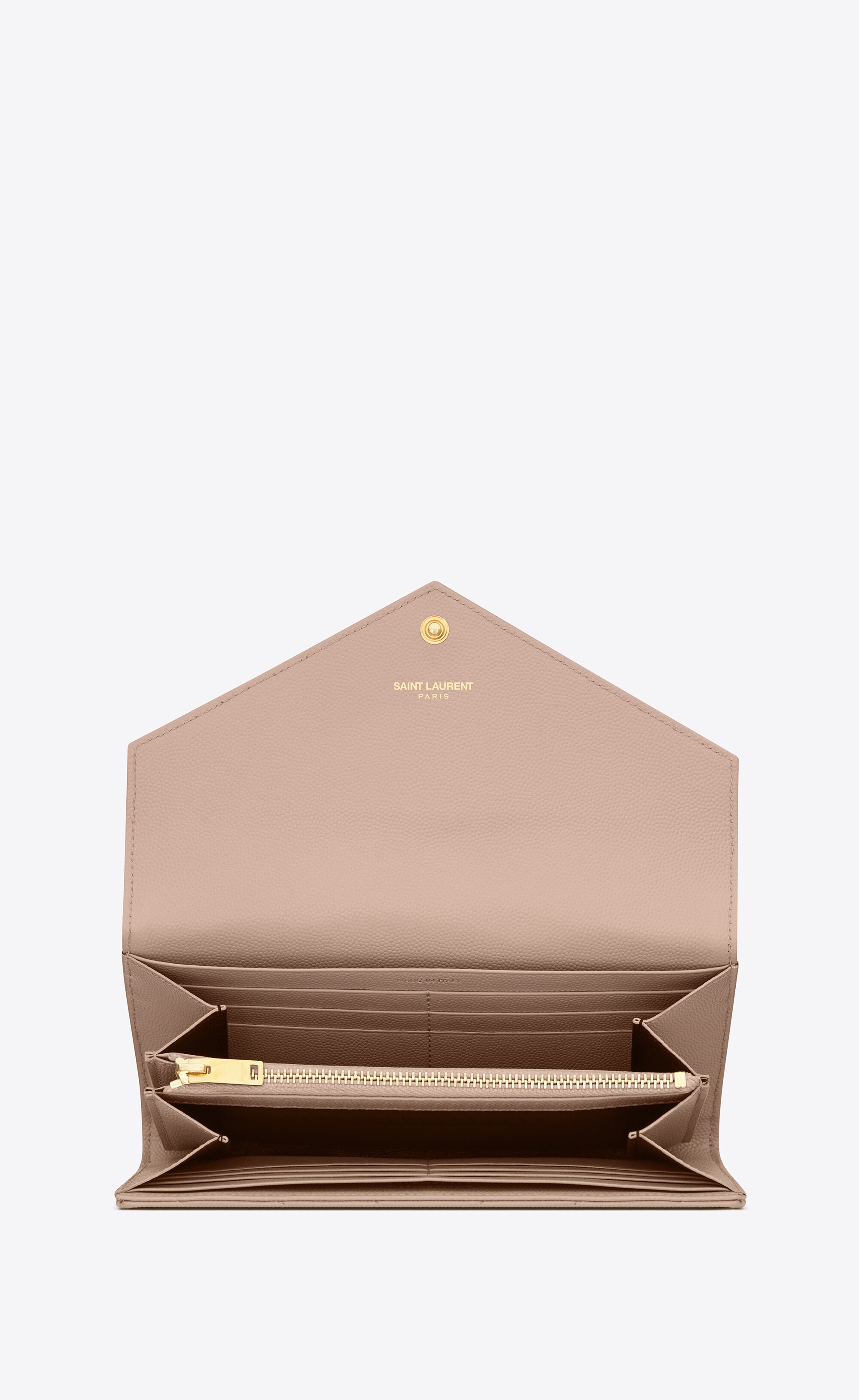 Saint Laurent Cassandre Matelasse Large Flap Wallet