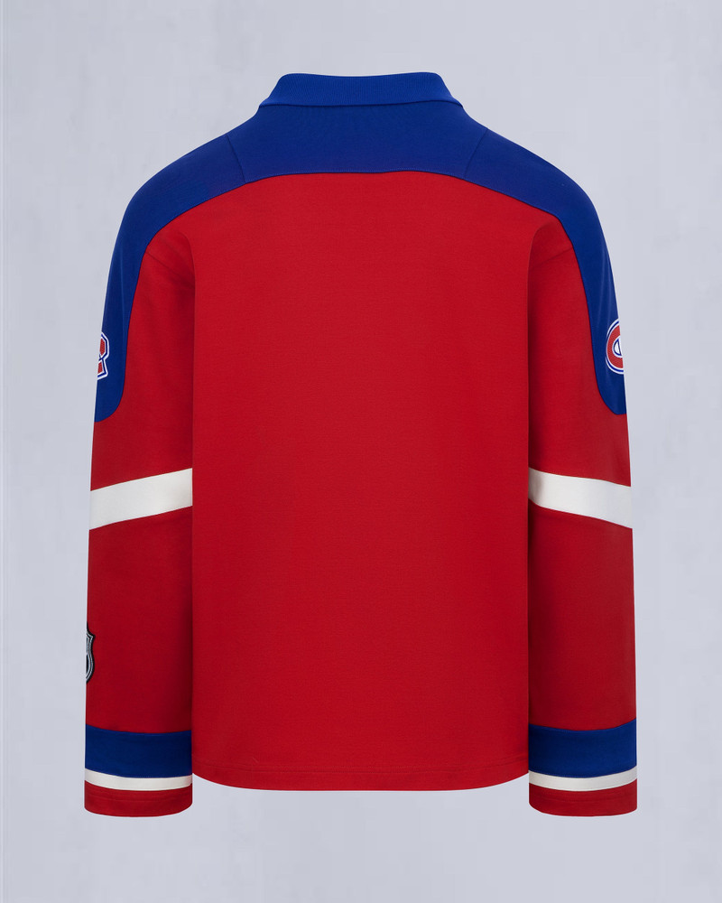 NHL X MOOSE KNUCKLES CANADIENS POLO 6