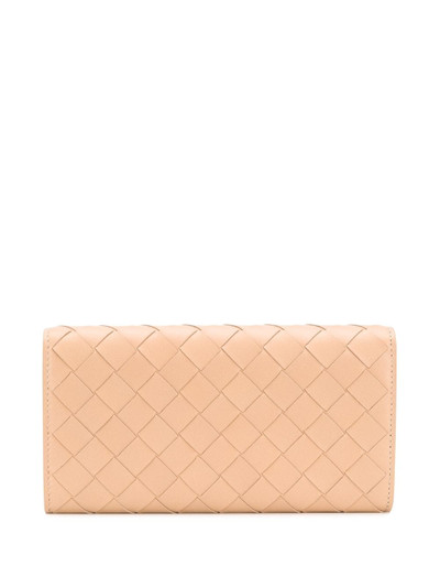 Bottega Veneta Intrecciato continental wallet outlook