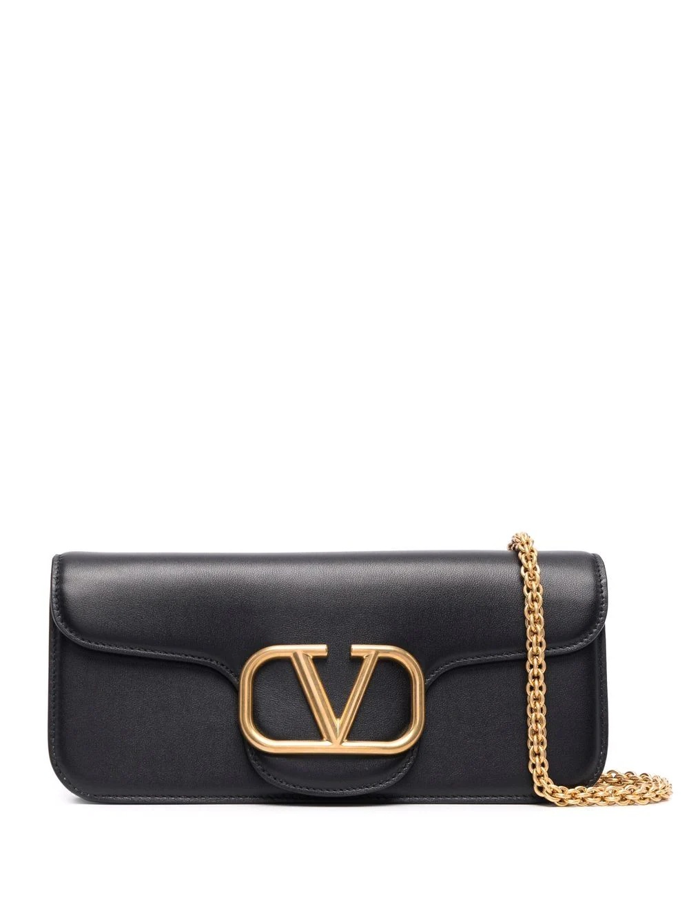 VLogo clutch bag - 1