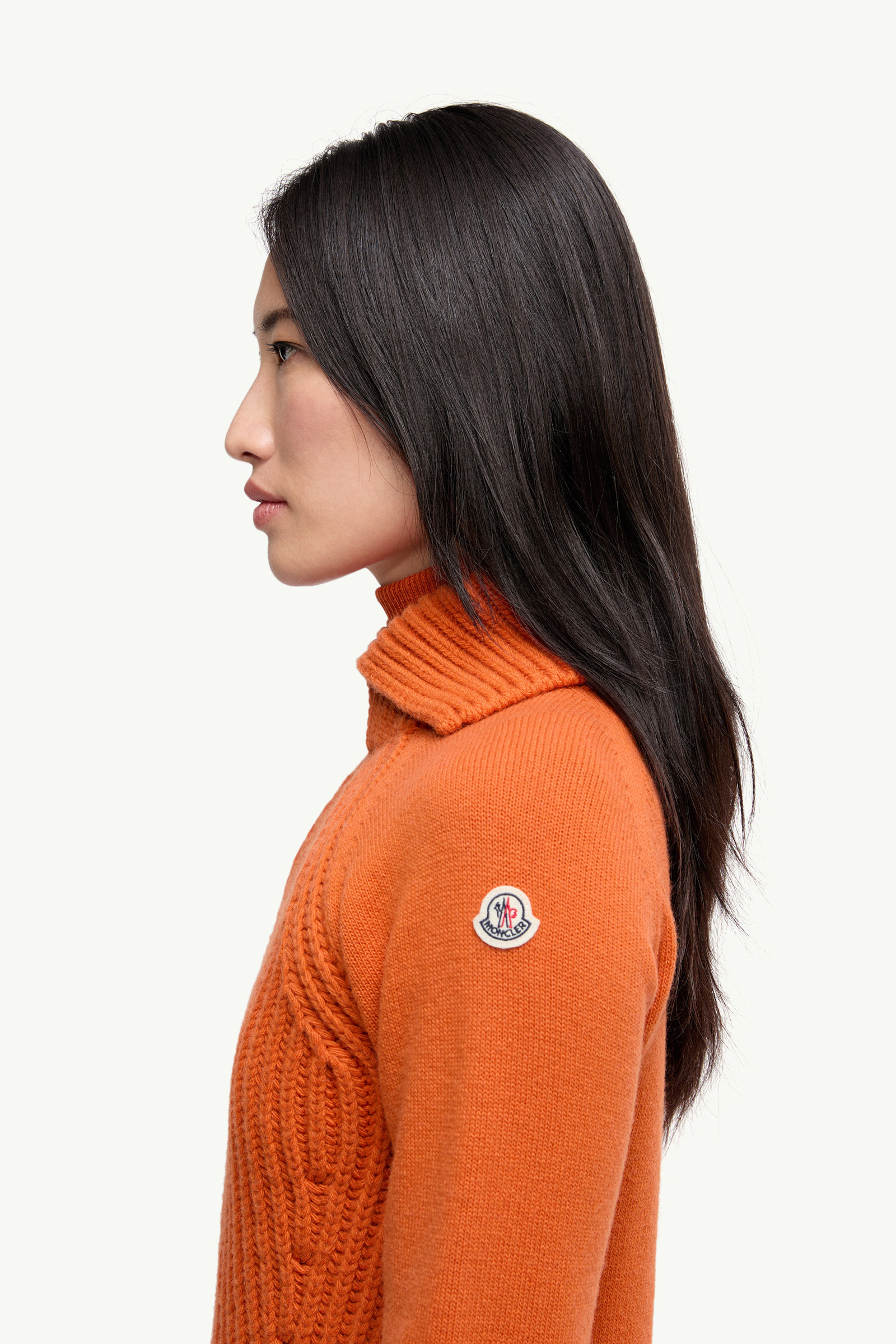 Wool & Cashmere High Collar Sweater - 4