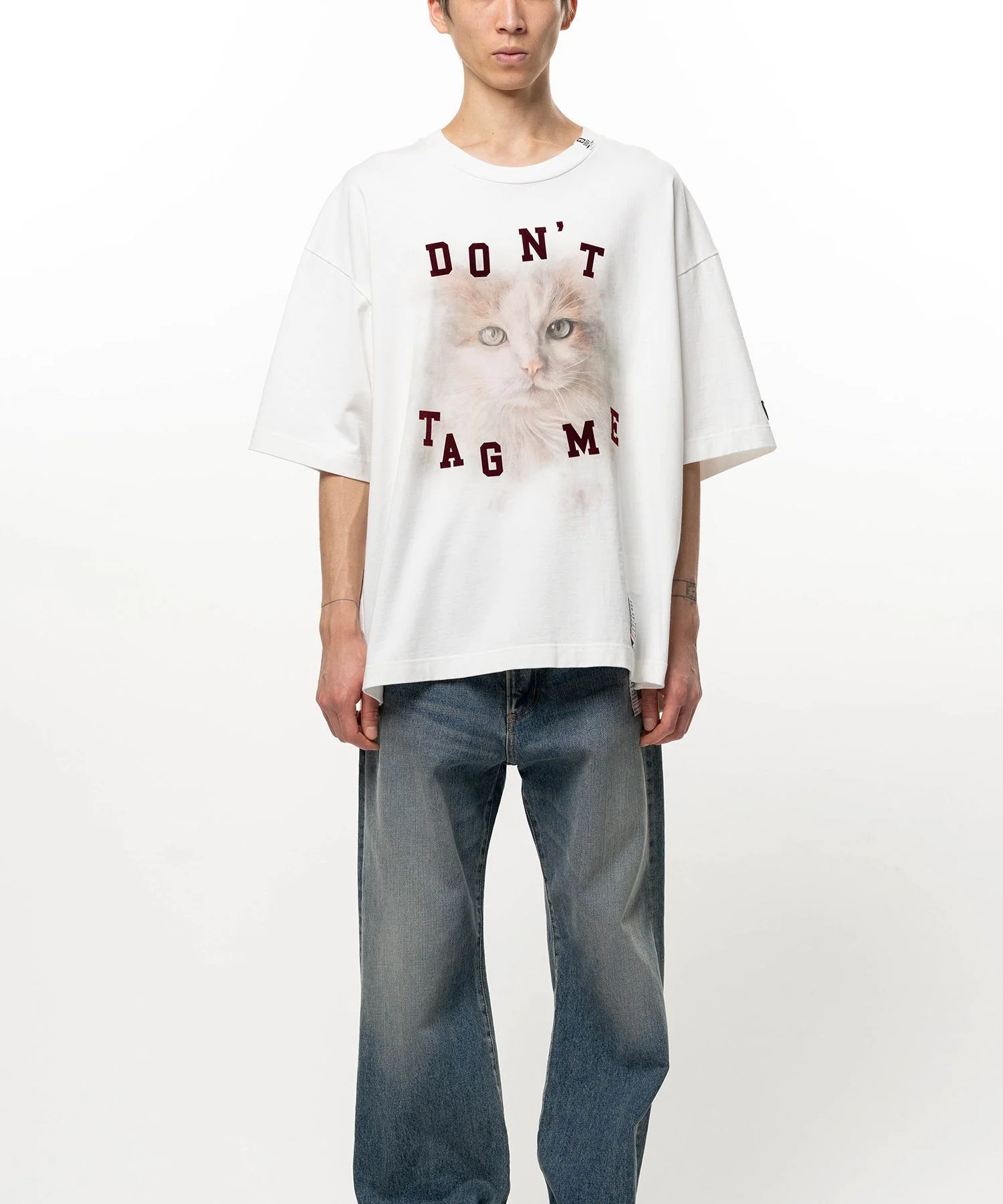 Cat Printed T-shirt - 1
