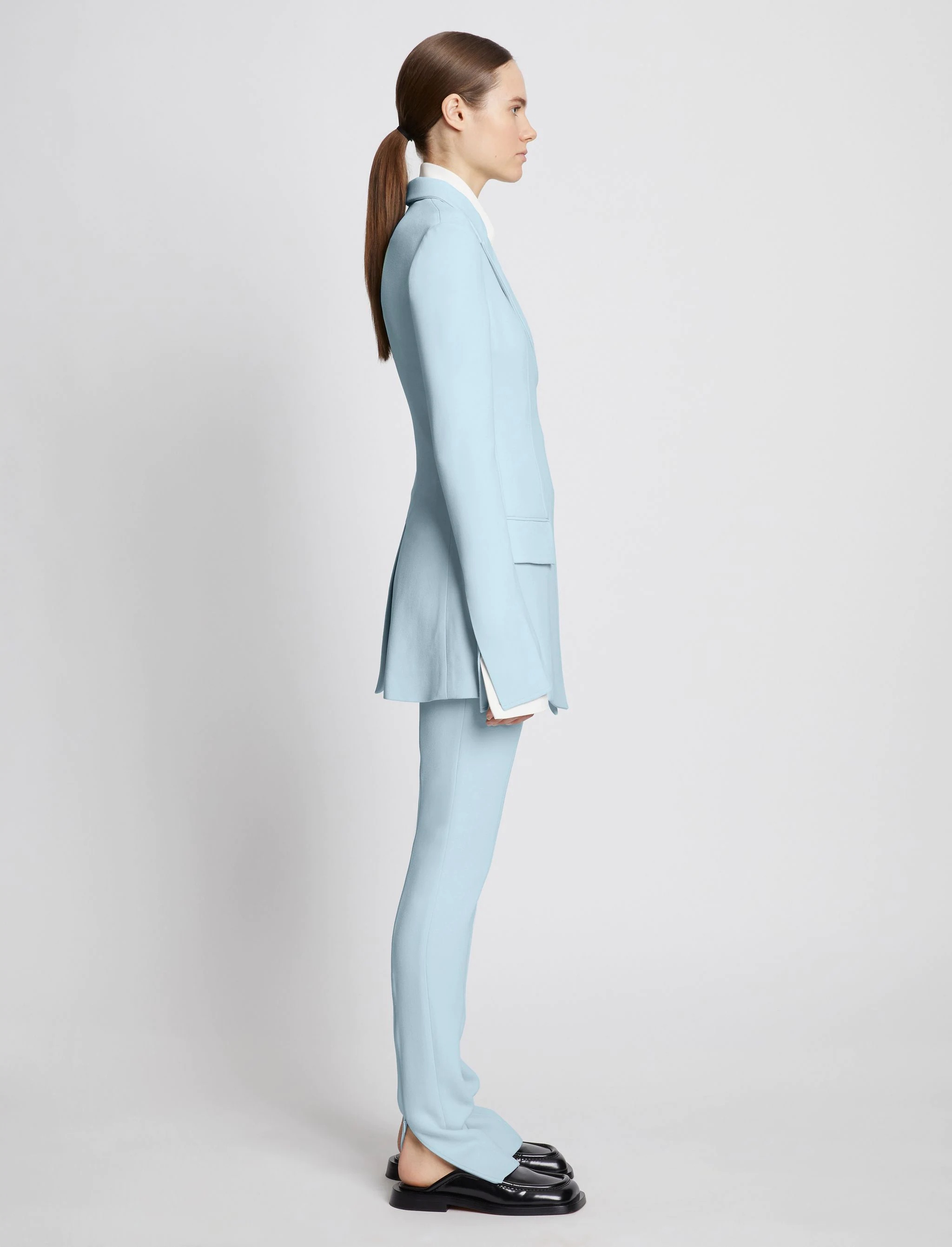 Bi-Stretch Crepe Blazer - 4