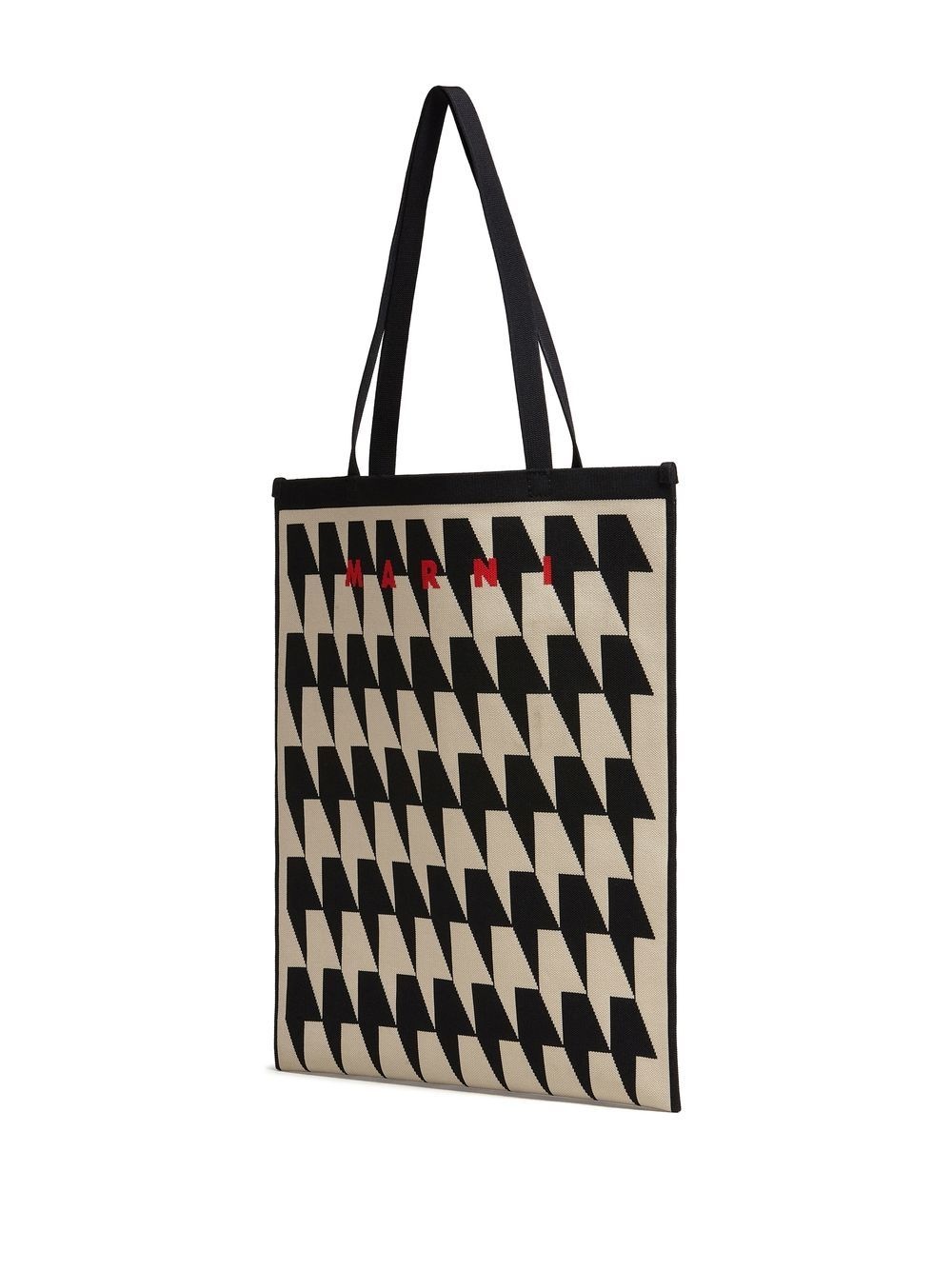 logo-print tote bag - 3