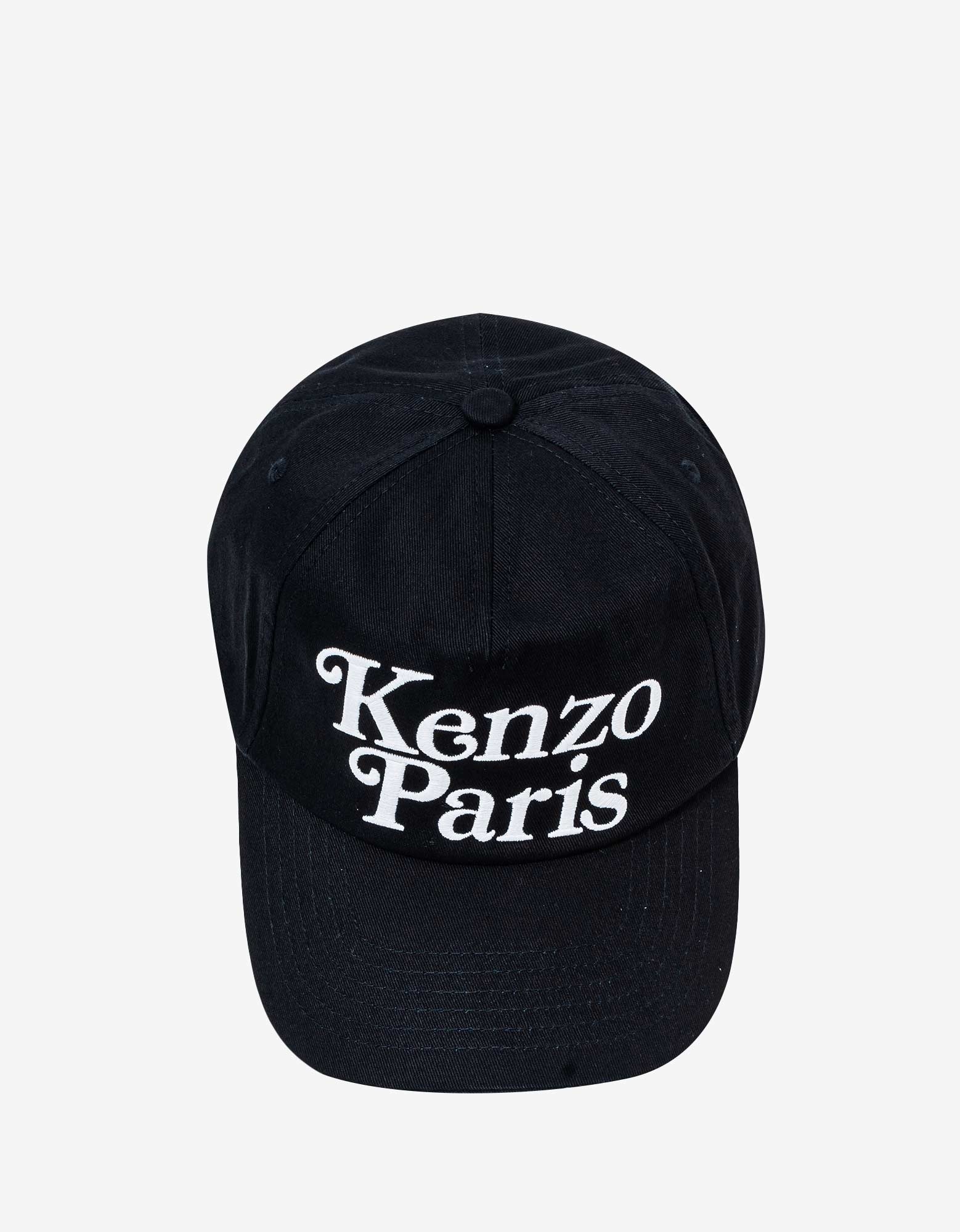 'Kenzo Utility' Black Logo Cap - 6