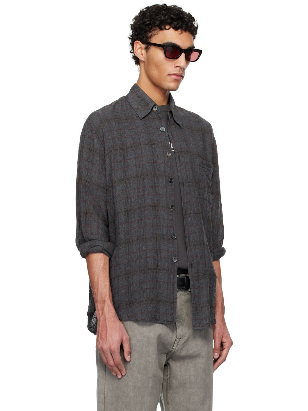 Gray Above Shirt - 2