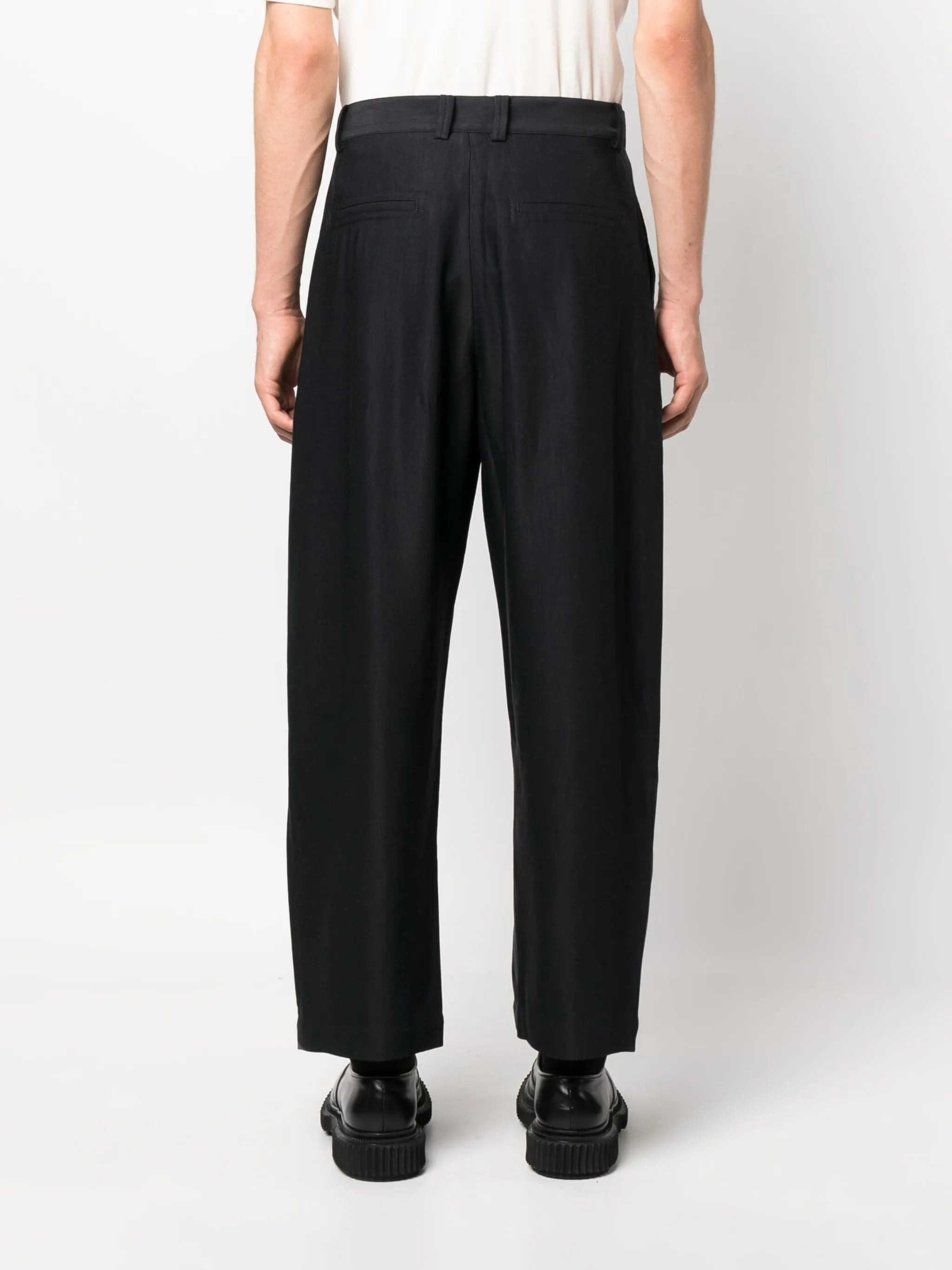 Studio Nicholson Straight-leg Cropped Trousers - 4