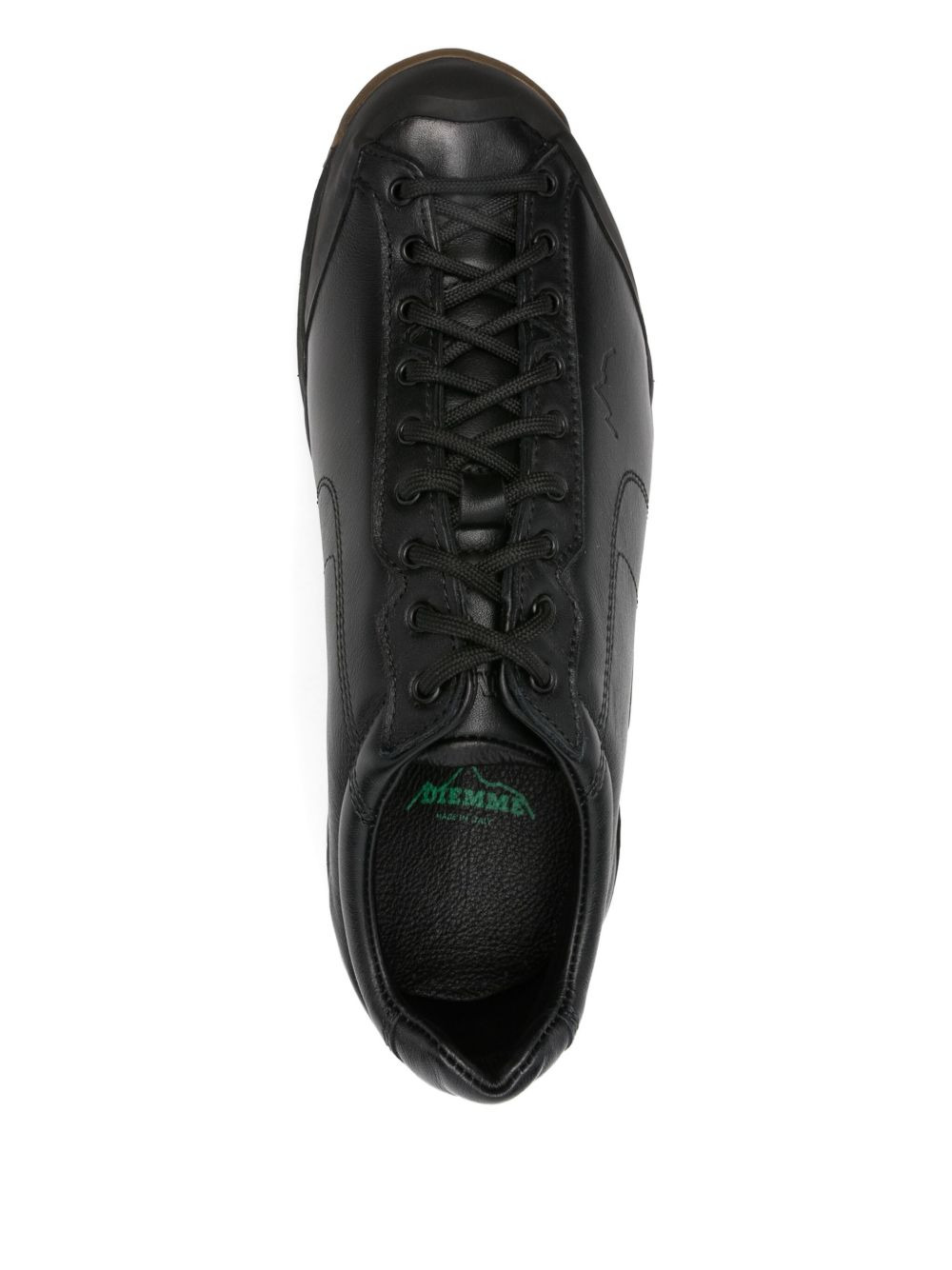 Movida leather lace-up sneakers - 4