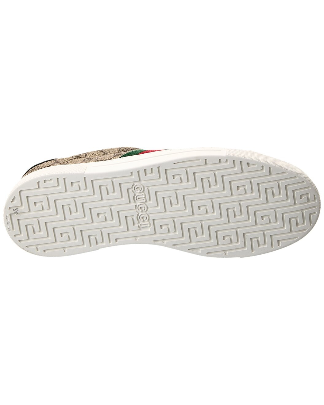 Gucci Ace Web GG Supreme Canvas & Leather Sneaker - 4