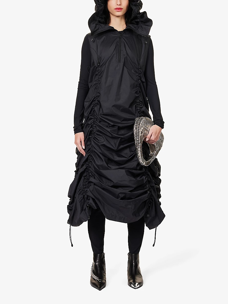 Junya Watanabe half-zip A-line dress | REVERSIBLE