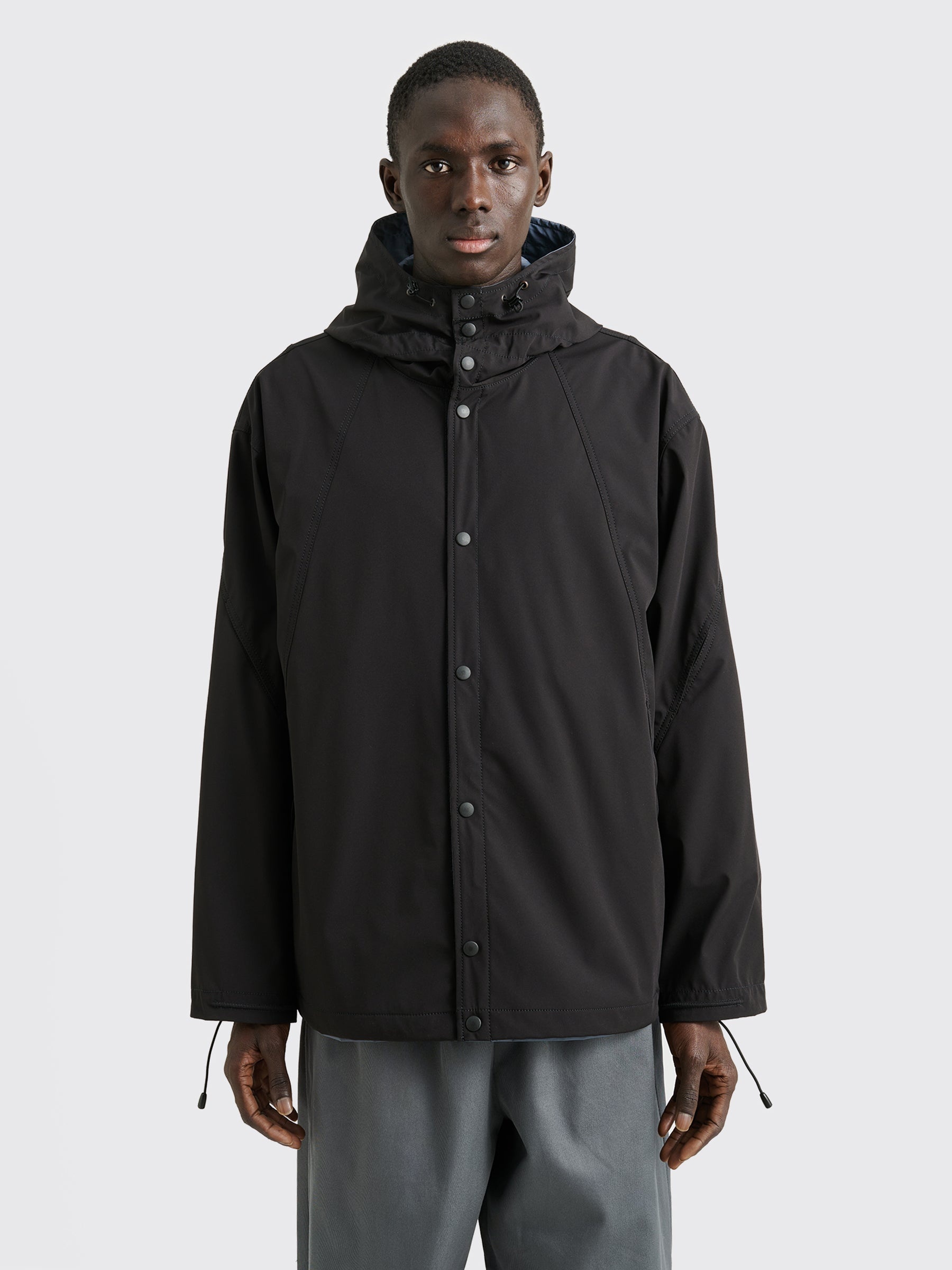 Our Legacy OUR LEGACY PARASPEC JACKET MUTED SCUBA BLACK tresbien  REVERSIBLE