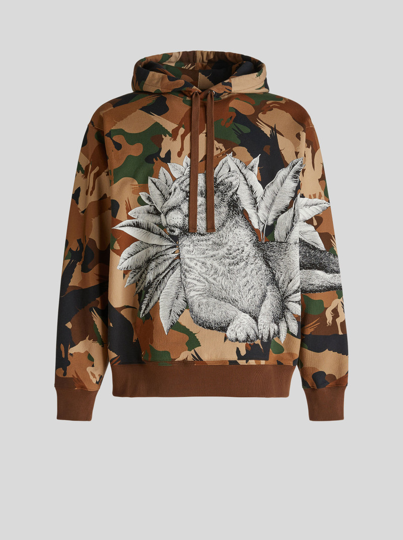 PEGASO PEGAFLYING JUNGLE PRINT SWEATSHIRT 1