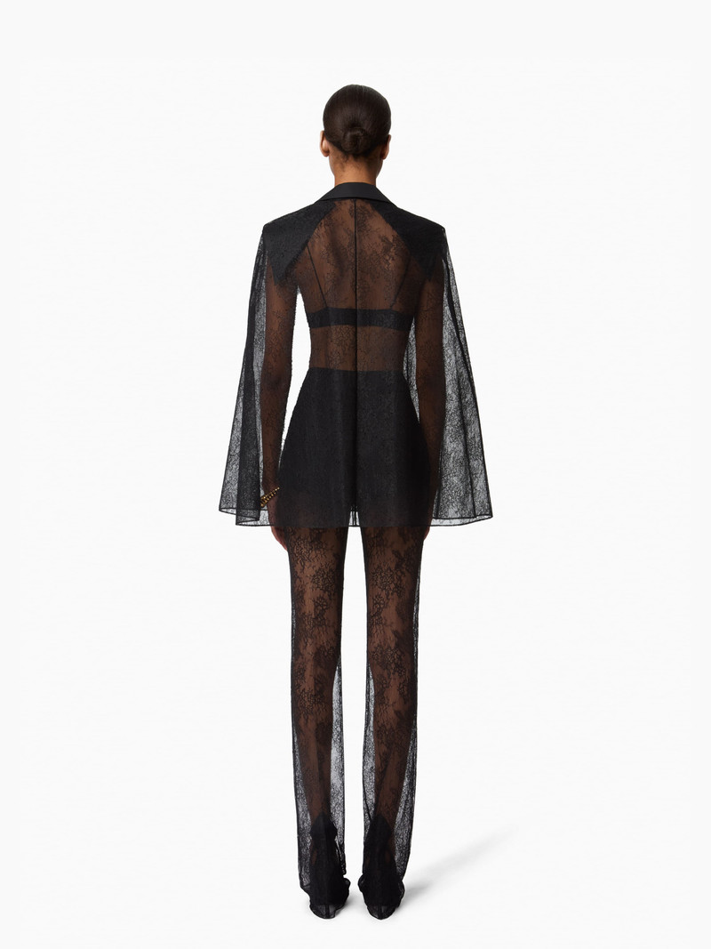Lace Blazer-Inspired Cape 4