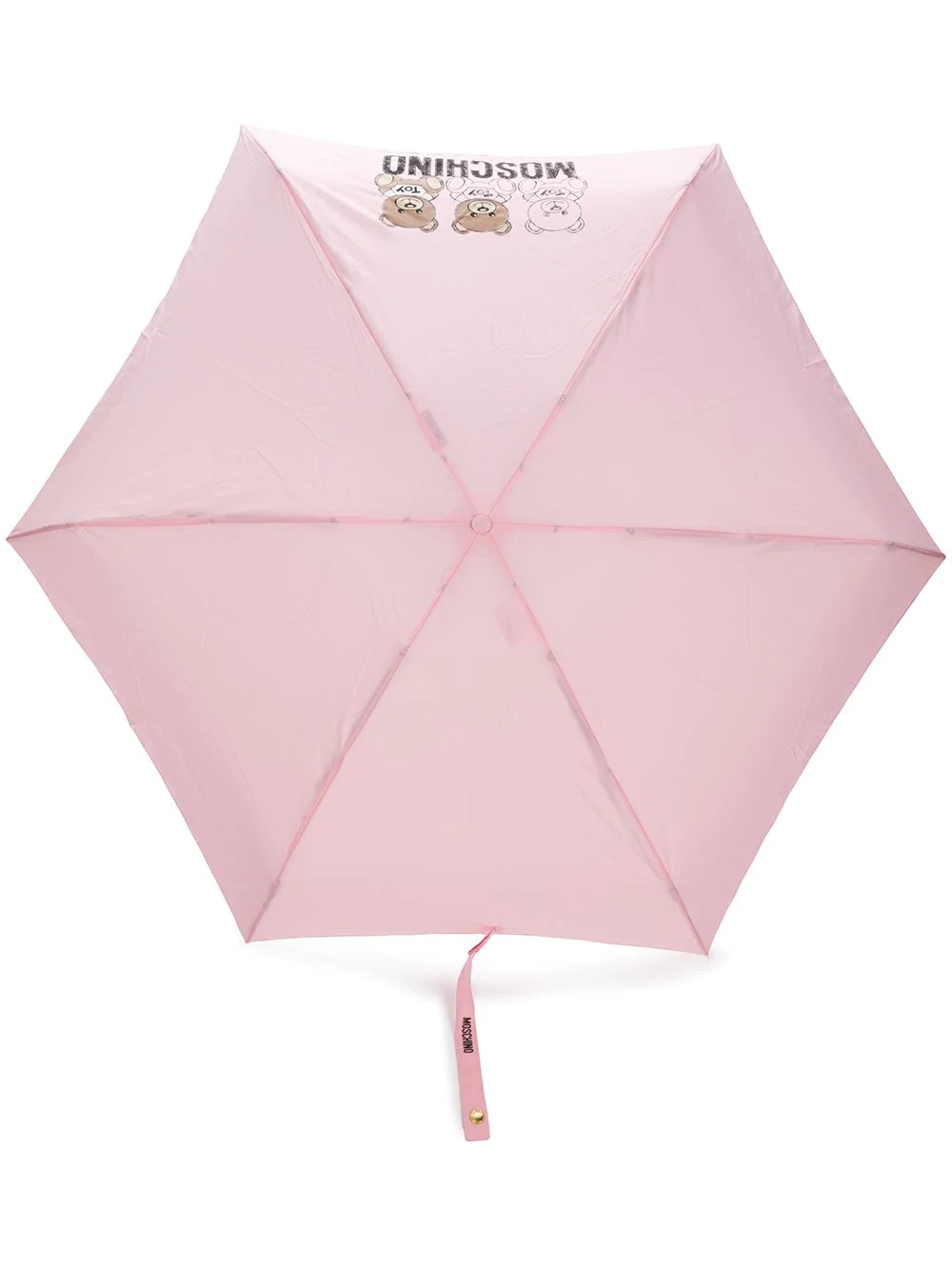 teddy print umbrella - 1