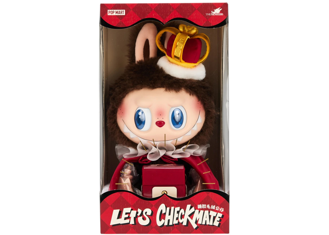 Pop Mart Labubu The Monsters Let's Checkmate Series Vinyl Plush Doll - 3