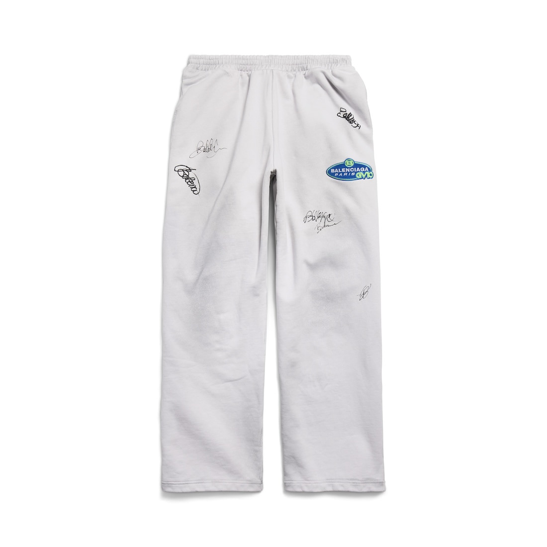 Men's Banana Baggy Pants in Dirty White - 1
