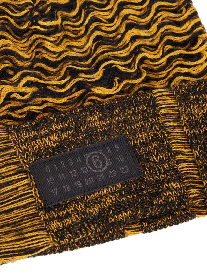 patterned-jacquard beanie 4