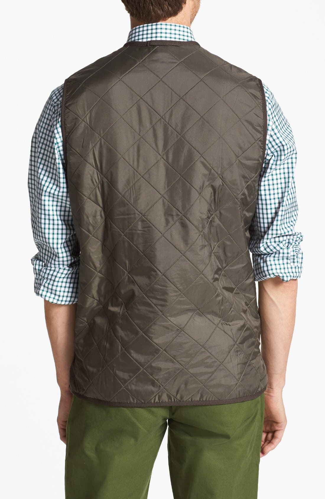'Polarquilt' Relaxed Fit Zip-In Liner Vest - 3