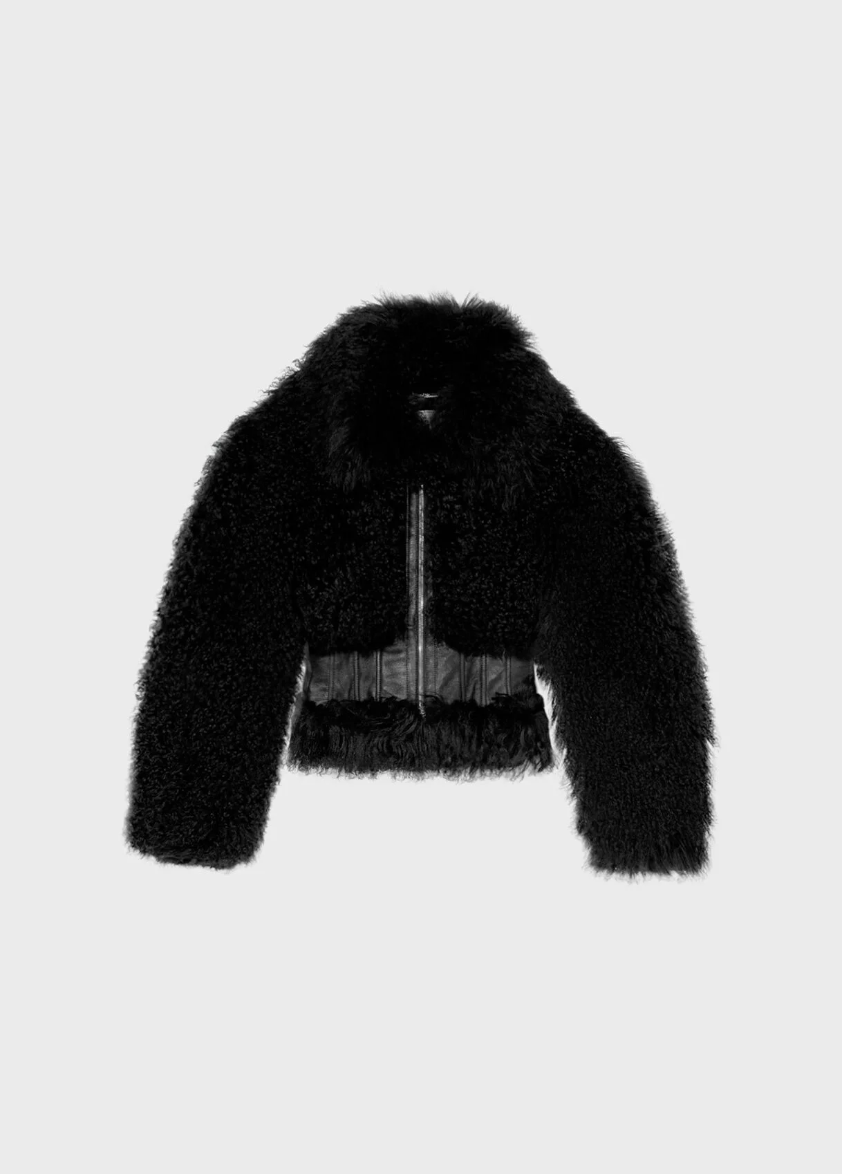SHEARLING BOMBER - 1