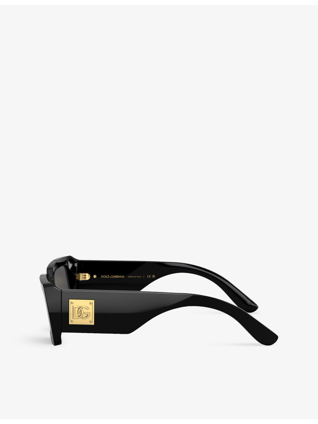 DG4416 rectangle-frame acetate sunglasses - 3