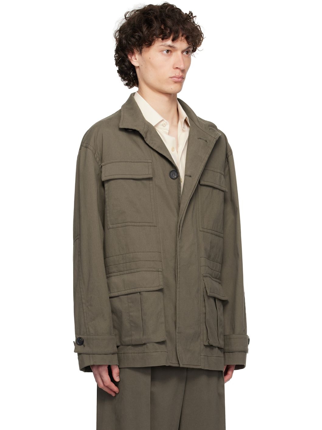 Taupe Saharan Jacket - 2