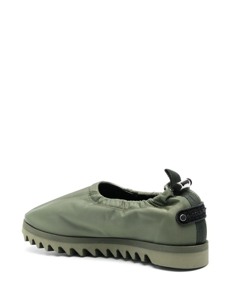 drawstring slip-on sneakers - 3