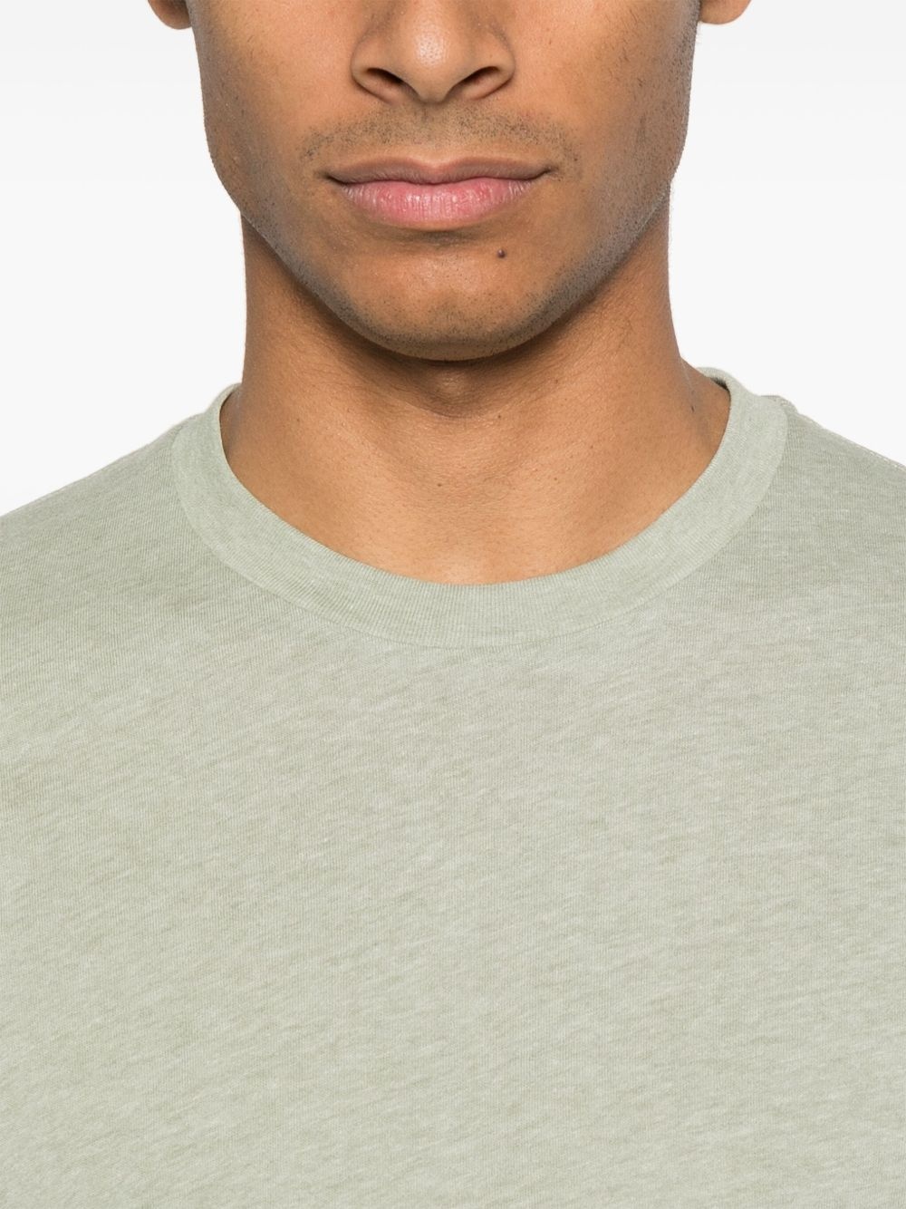mélange-effect T-shirt - 4