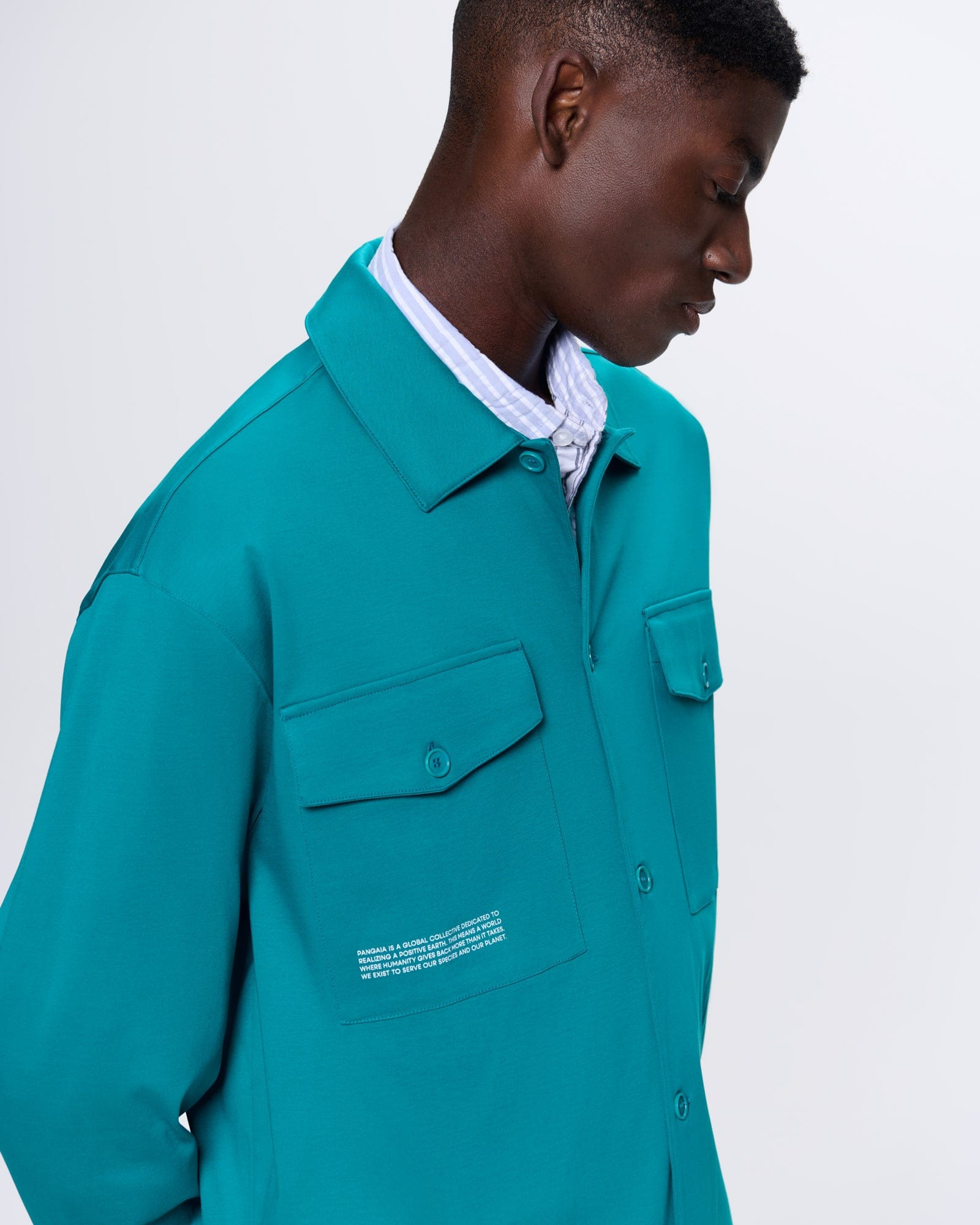 Mens Interlock Jacket - Malachite Green - 5