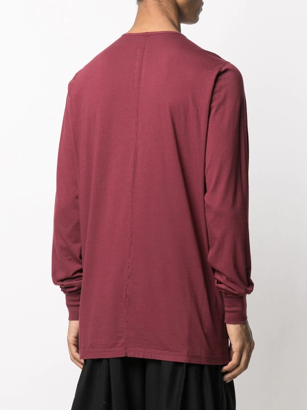 long-sleeved cotton sweatshirt - 4