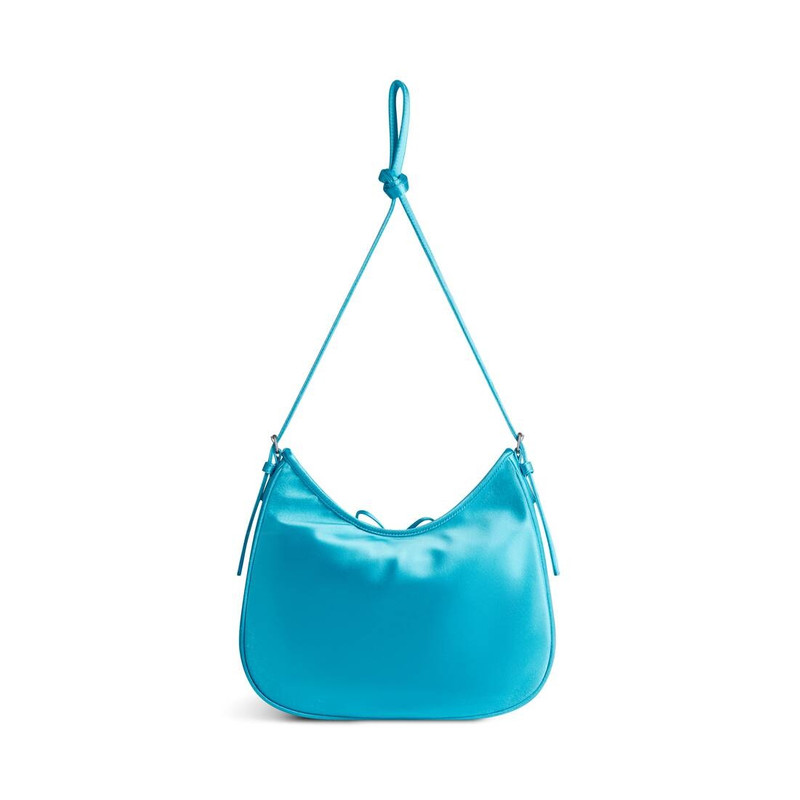 Women's Leopolda Small Hobo Bag in Blue 4