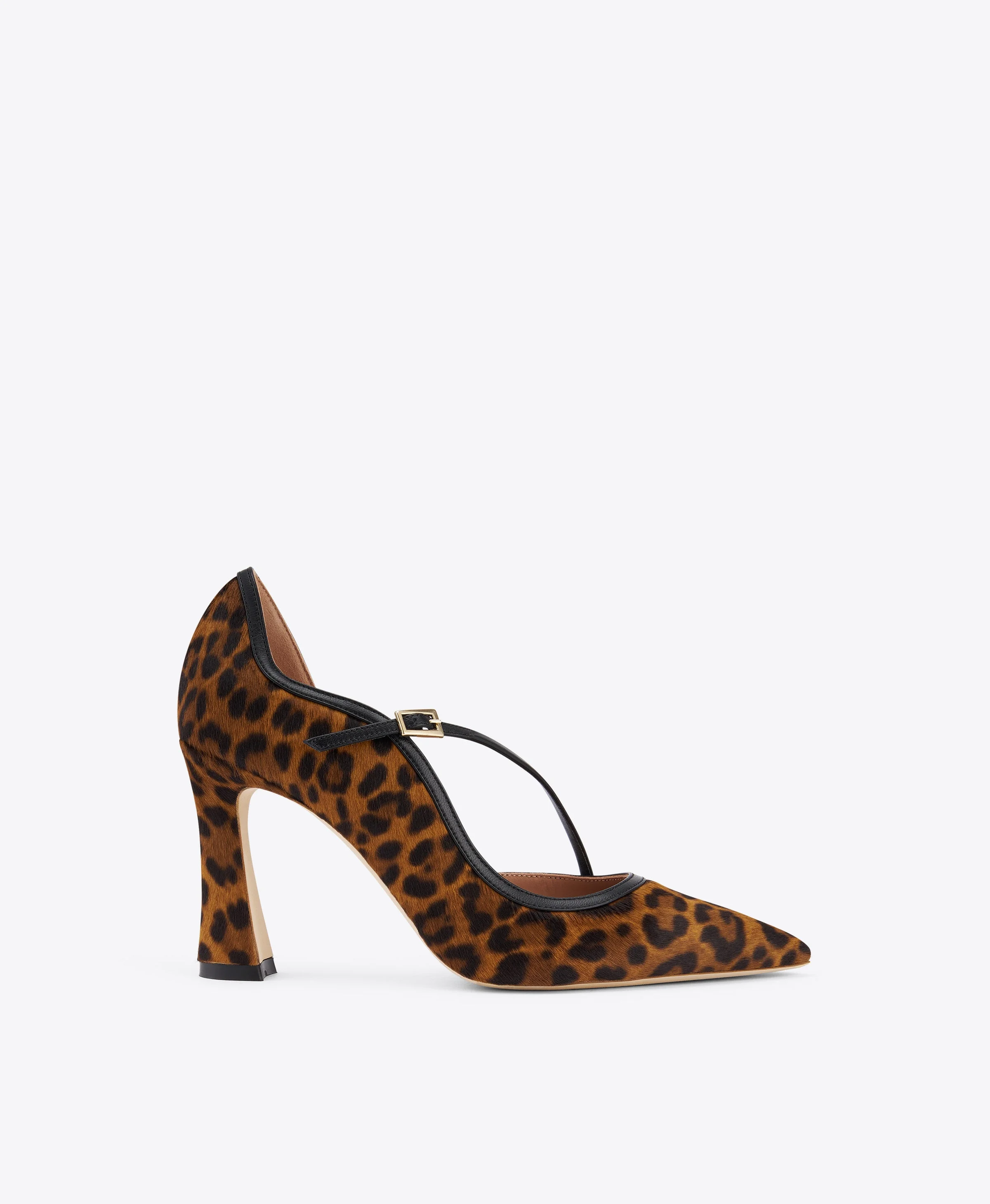 Bettina 90 Leopard-print Calf Hair Pumps - 1