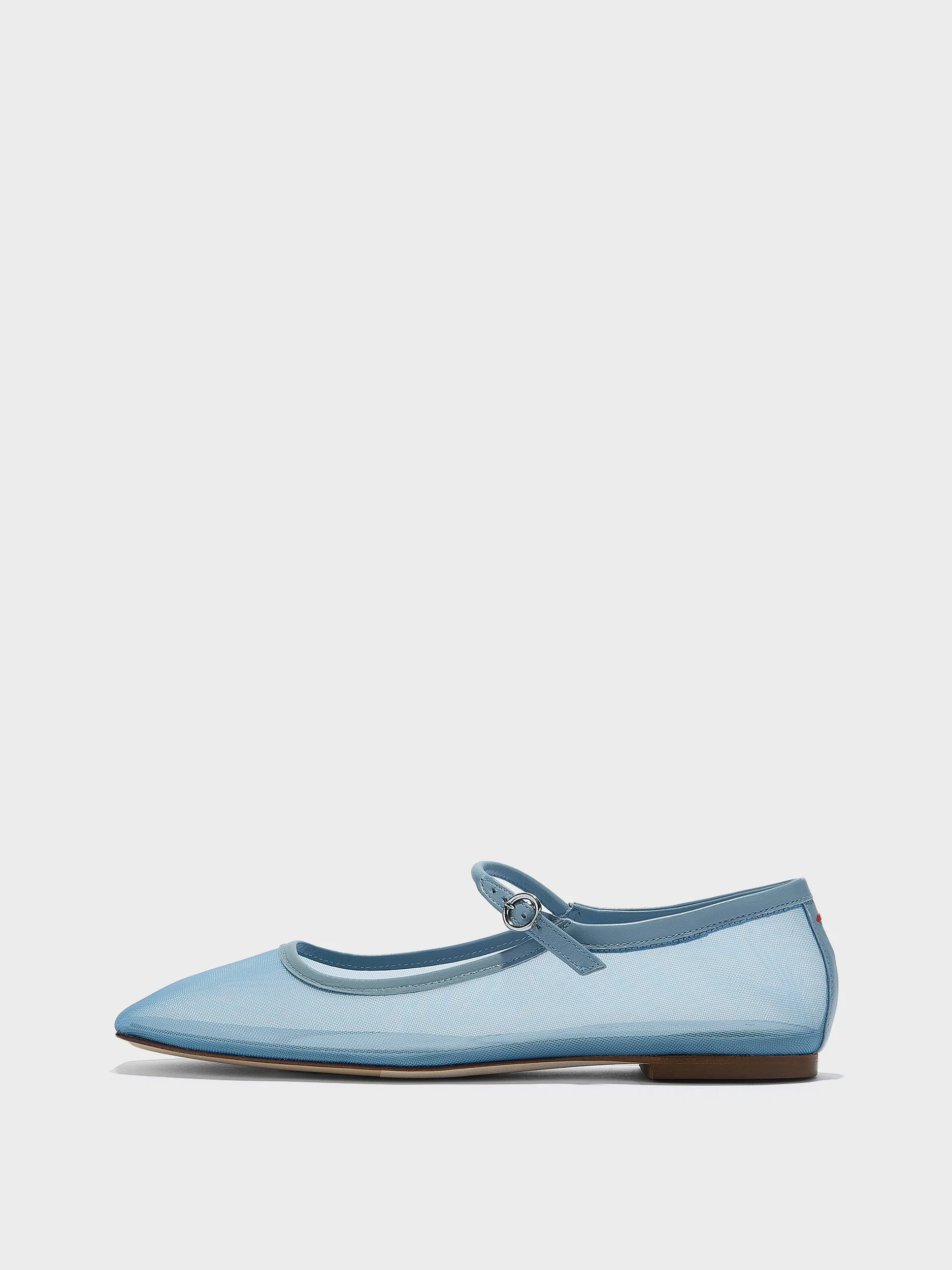Uma Mesh Mary-Jane Flats - 1