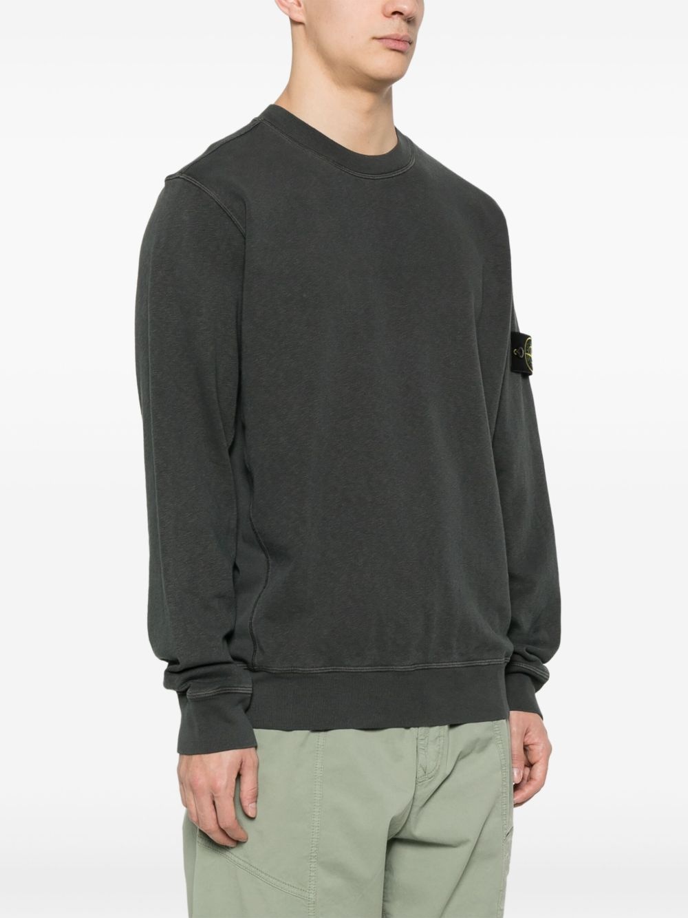Compass-badge sweatshirt - 3