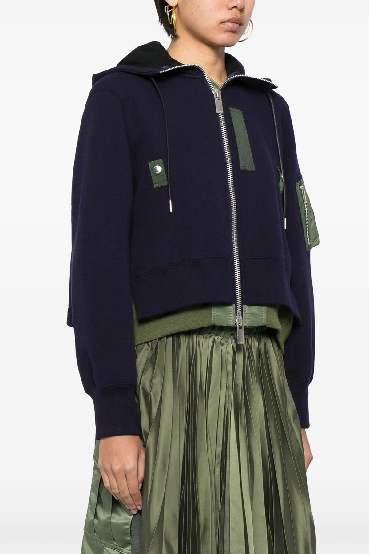 Sacai Women 'Sponge' Hoodie - 2