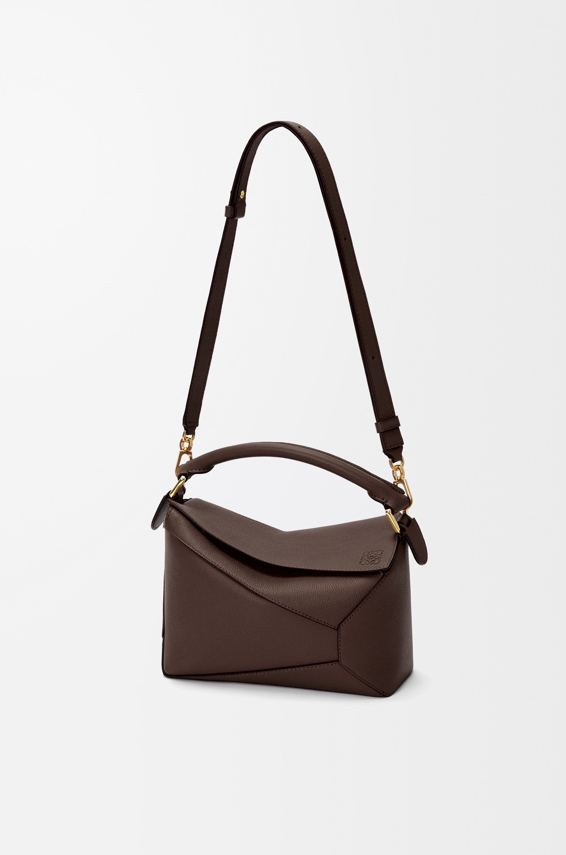 Small Puzzle Edge bag in soft grained calfskin - 5
