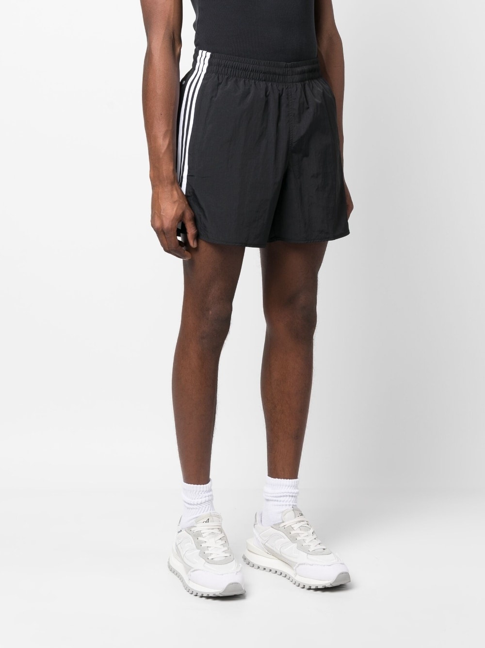 three-stripe running shorts - 3