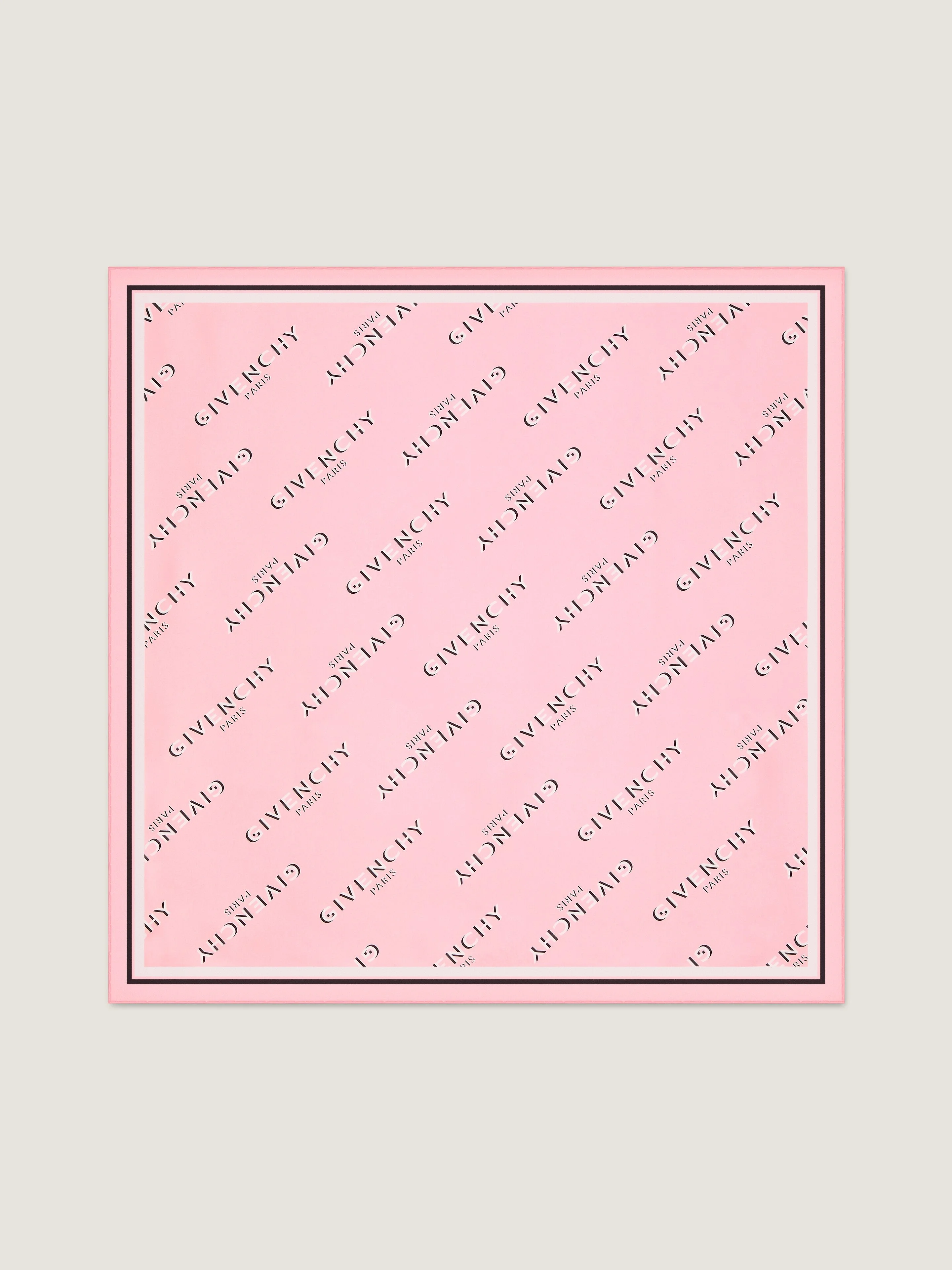 GIVENCHY SHADOW SMALL SQUARE IN SILK - 1