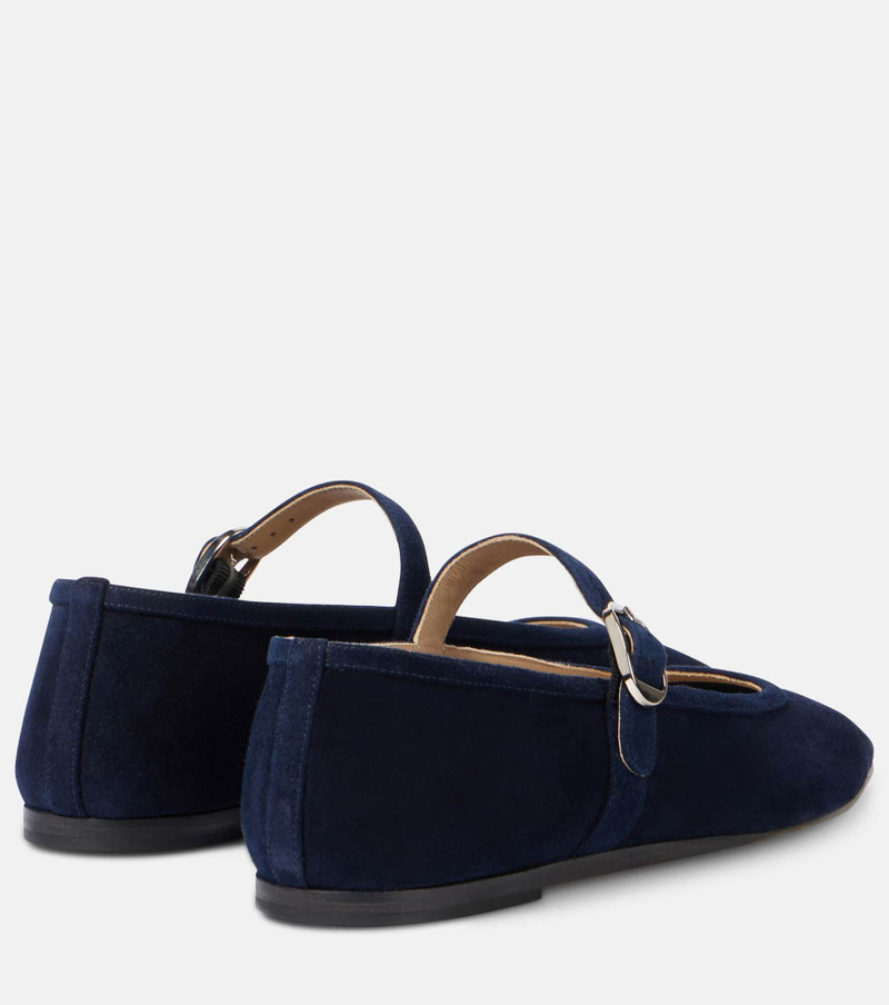 LE MONDE BÉRYL Suede Mary Jane flats outlook